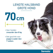 Seresto Teken en Vlooien Halsband Grote Hond