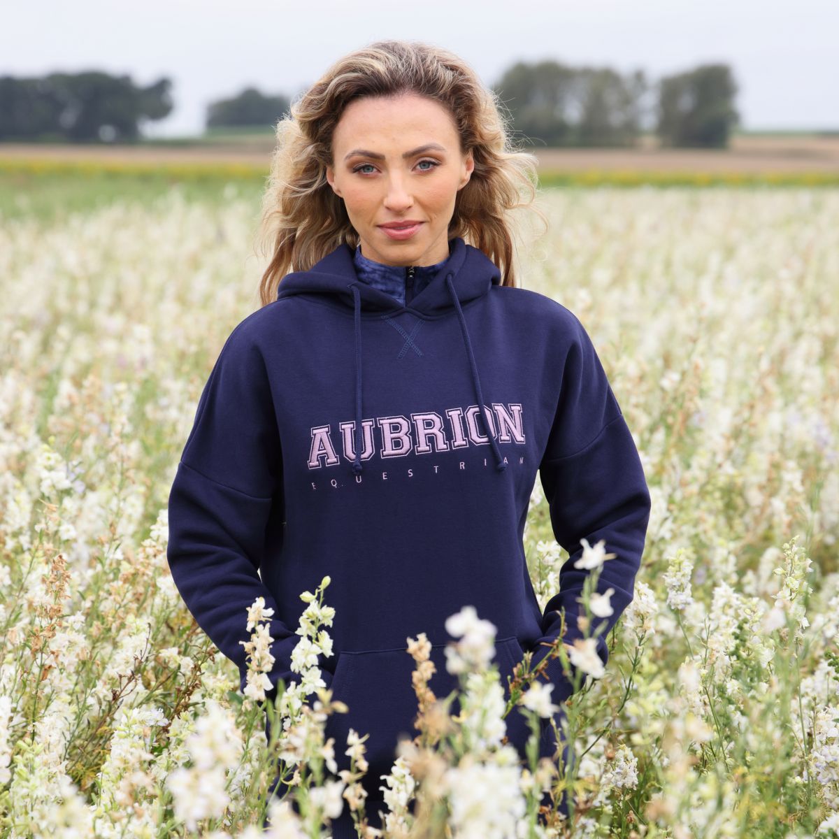 Aubrion by Shires Hoodie Serene Navy