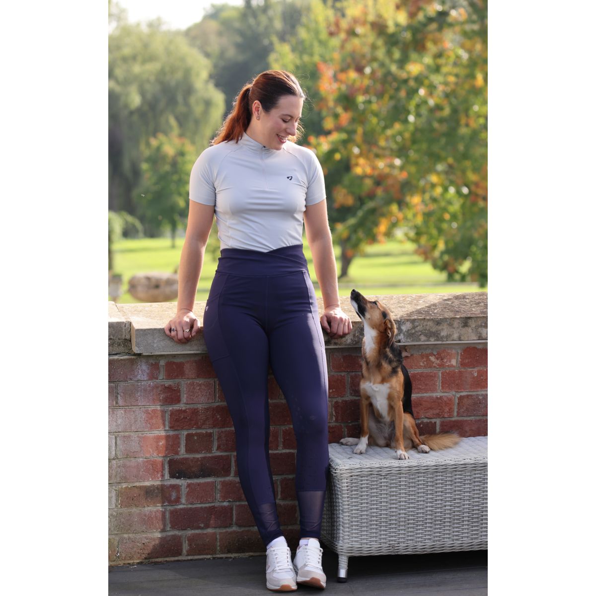 Aubrion by Shires Rijlegging Sculpt Navy