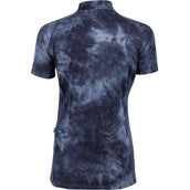 Aubrion by Shires Base Layer Revive Young Rider Korte Mouwen Navy Tie Dye