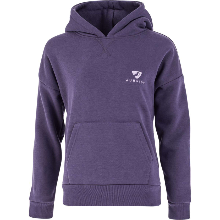 Aubrion Hoodie Serene Young Rider Paars