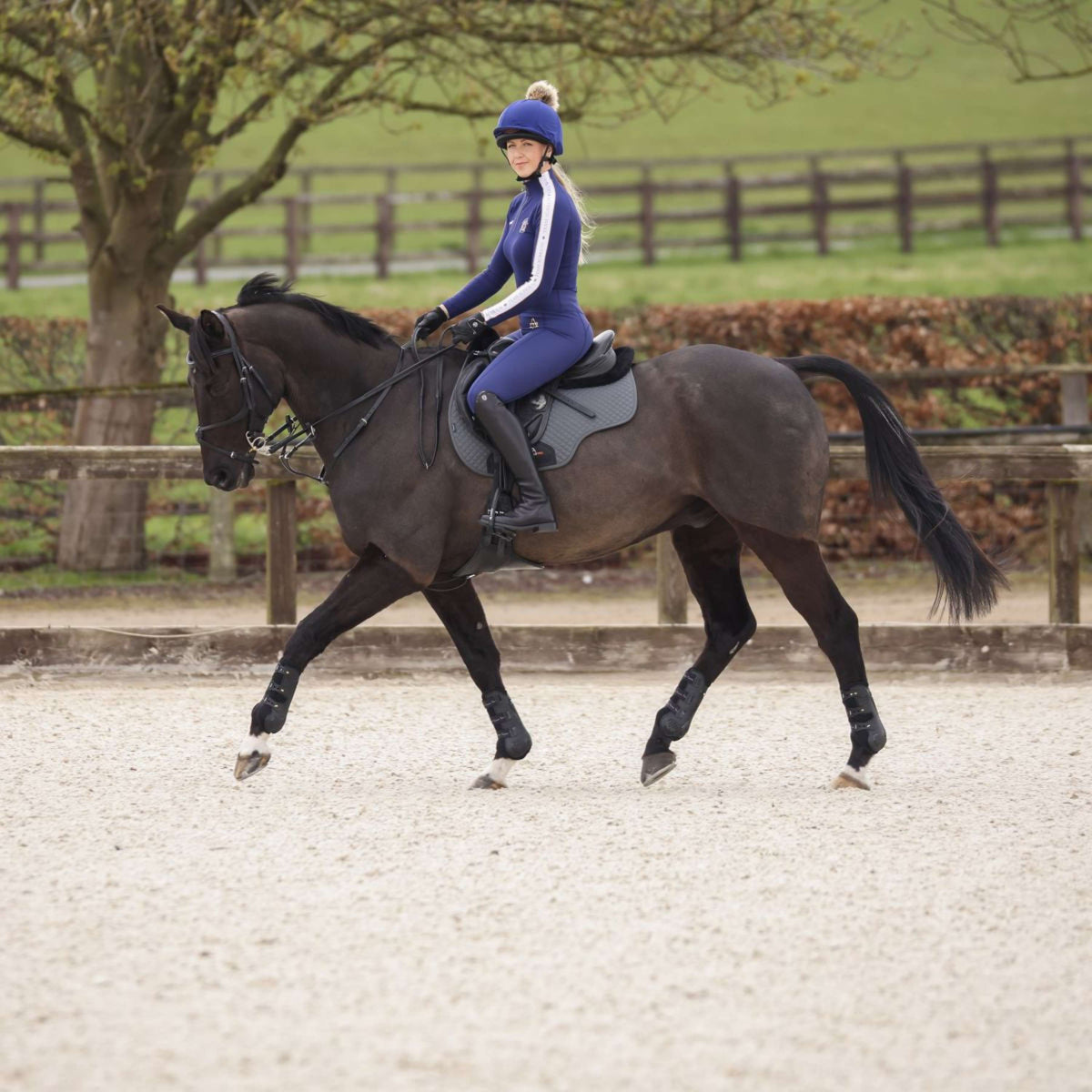 Aubrion Shirt Team Lange Mouwen Navy