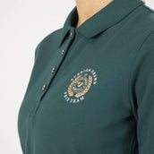 Aubrion Polo Shirt Team Lange Mouwen Groen