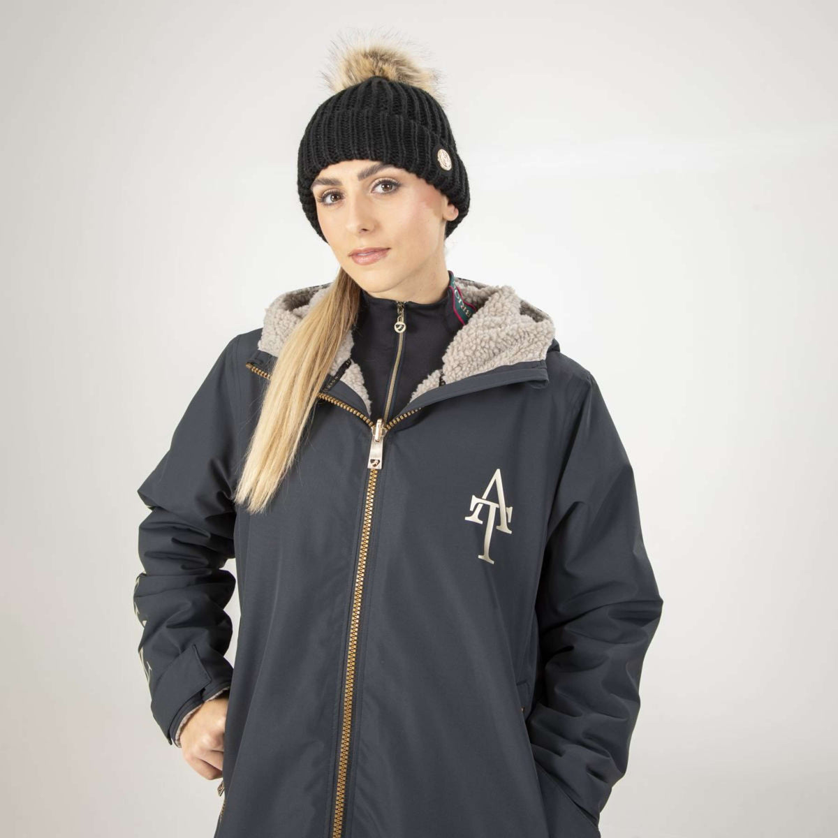 Aubrion Jas Team All Weather Zwart