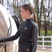 Aubrion Shirt Team Young Rider Winter Zwart