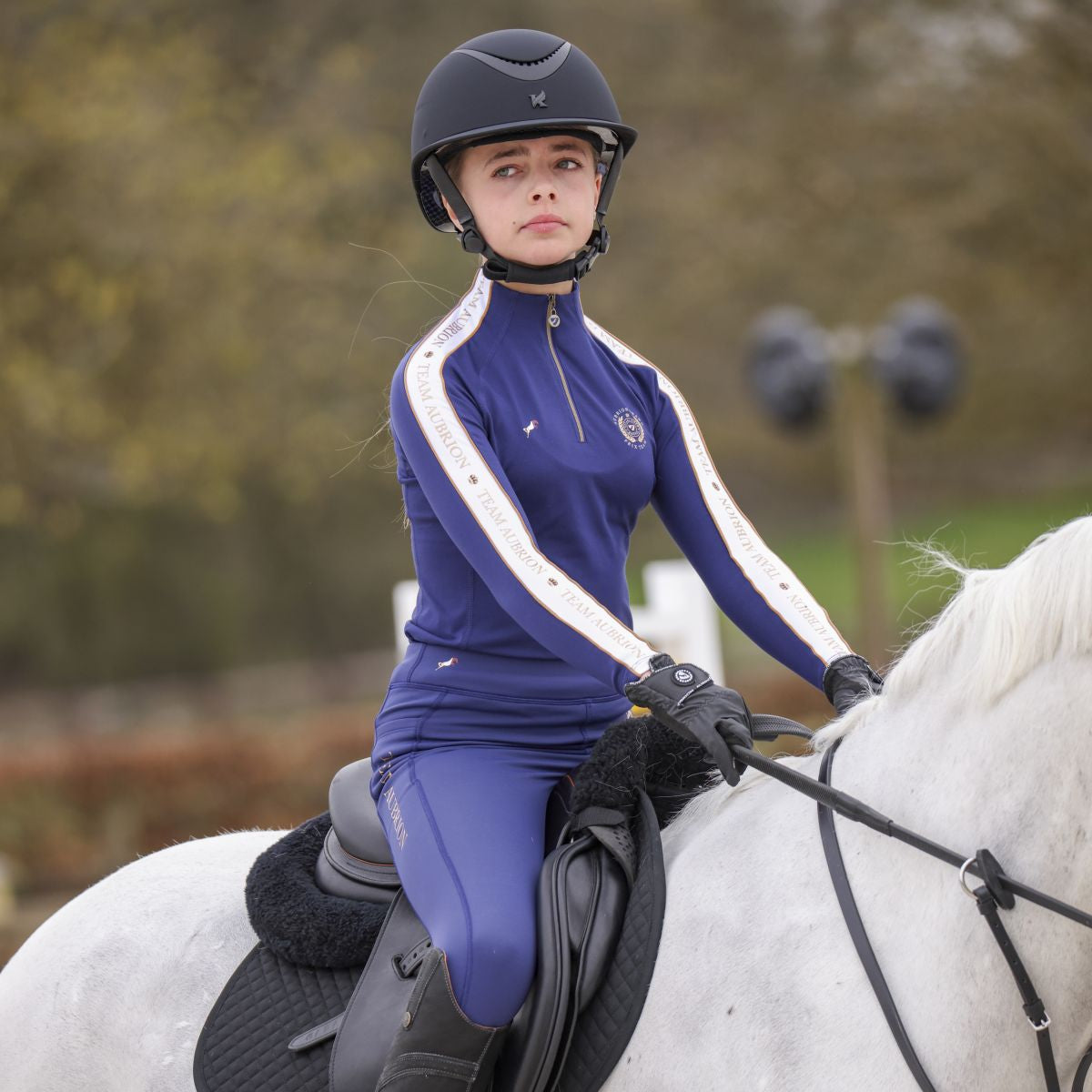 Aubrion Rijlegging Team Young Rider Winter Navy