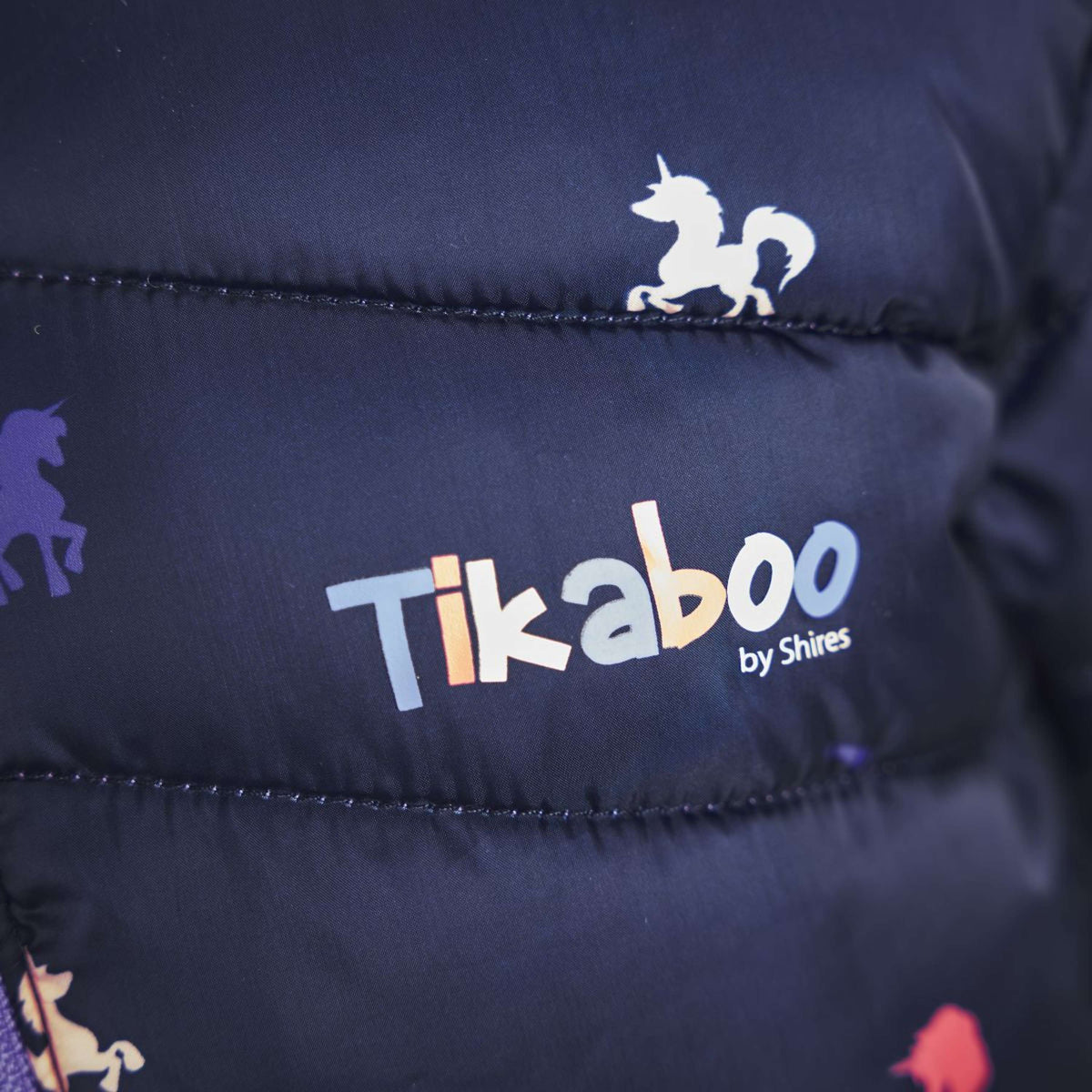 Tikaboo Jas padded Eenhoorn