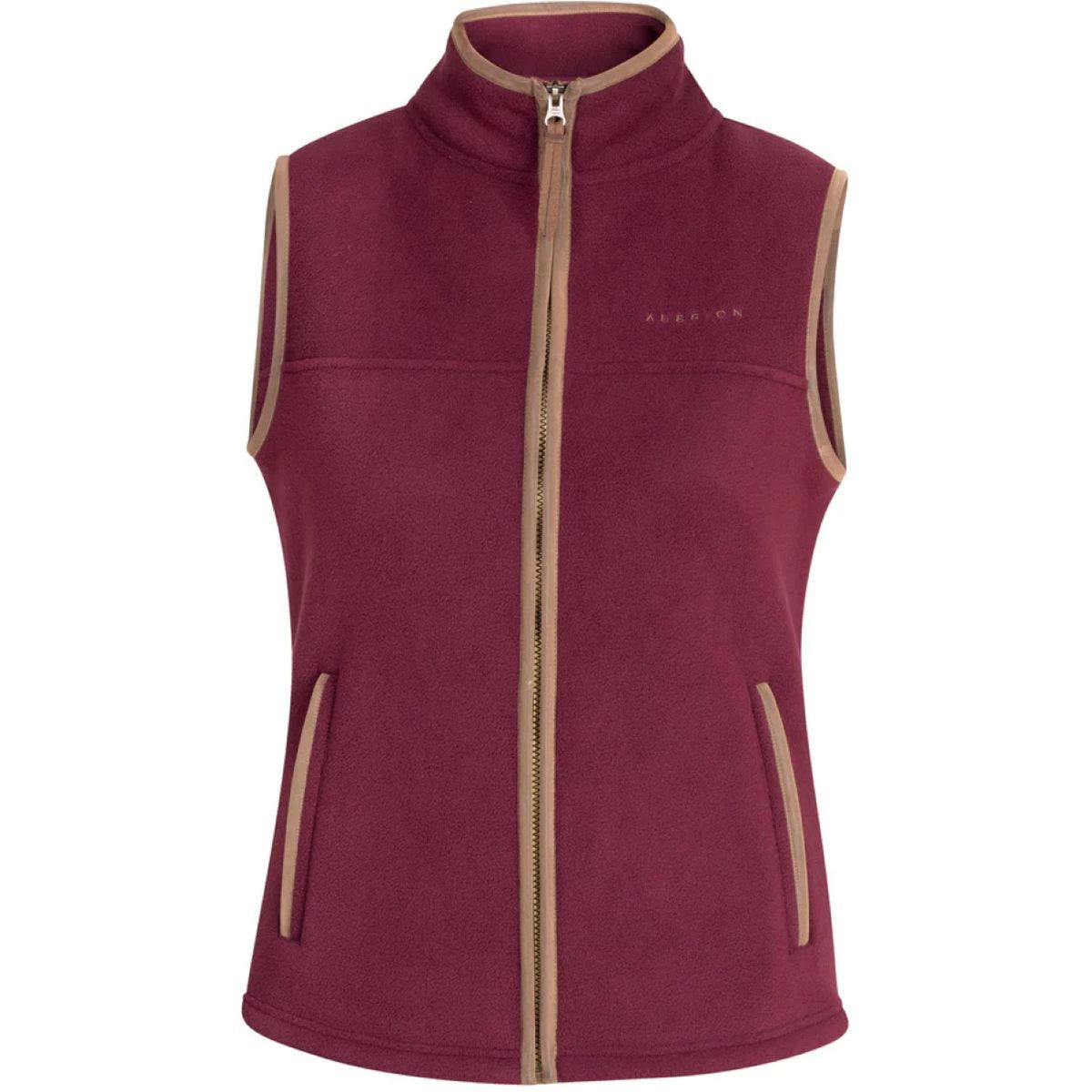 Aubrion by Shires Bodywarmer Original Fleece Heren Maroon