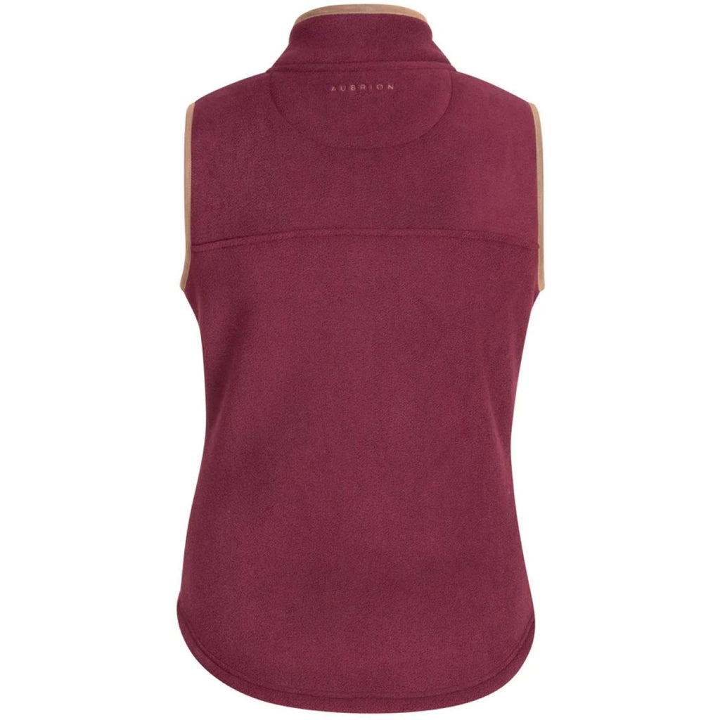 Aubrion by Shires Bodywarmer Original Fleece Heren Maroon