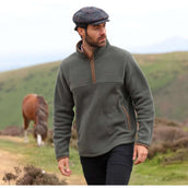 Aubrion by Shires Trui Original Fleece Heren Groen