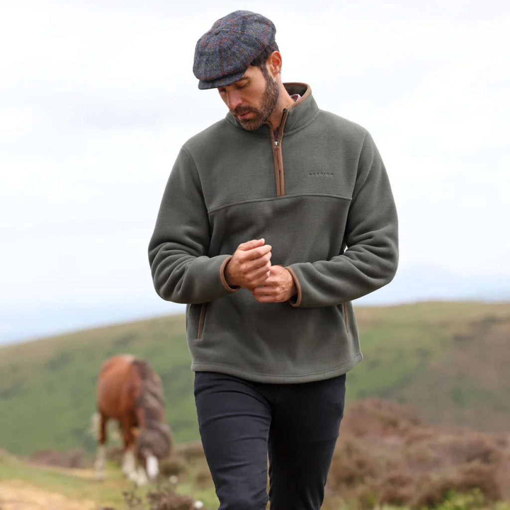 Aubrion by Shires Trui Original Fleece Heren Groen