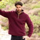 Aubrion by Shires Trui Original Fleece Heren Maroon