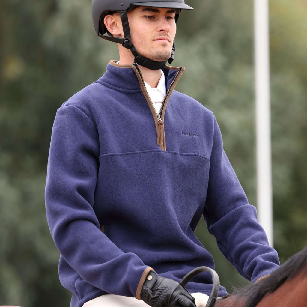 Aubrion by Shires Trui Original Fleece Heren Navy