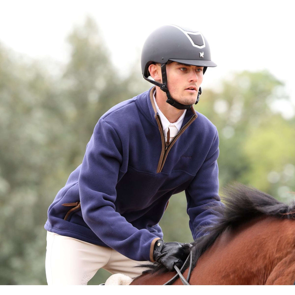 Aubrion by Shires Trui Original Fleece Heren Navy