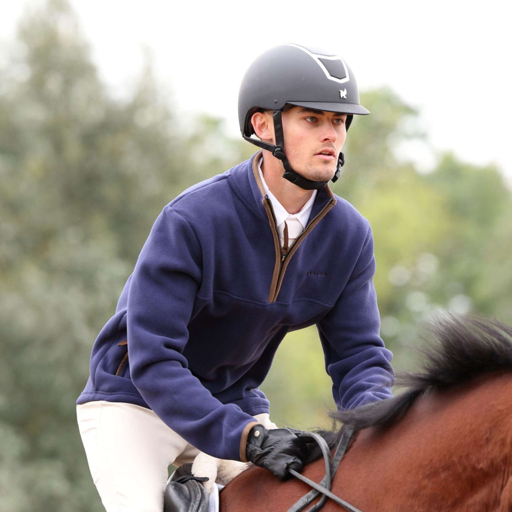 Aubrion by Shires Trui Original Fleece Heren Navy