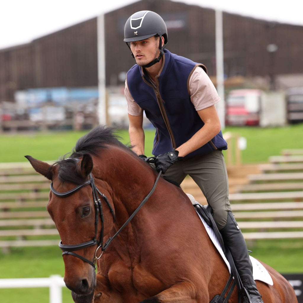 Aubrion by Shires Bodywarmer Original Fleece Heren Navy