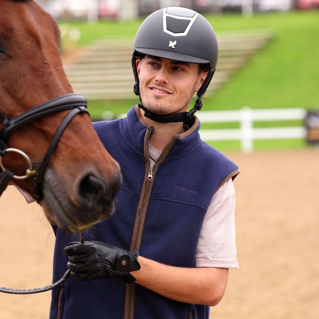 Aubrion by Shires Bodywarmer Original Fleece Heren Navy