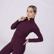 Aubrion Shirt Eltar Lange Mouwen Black Cherry