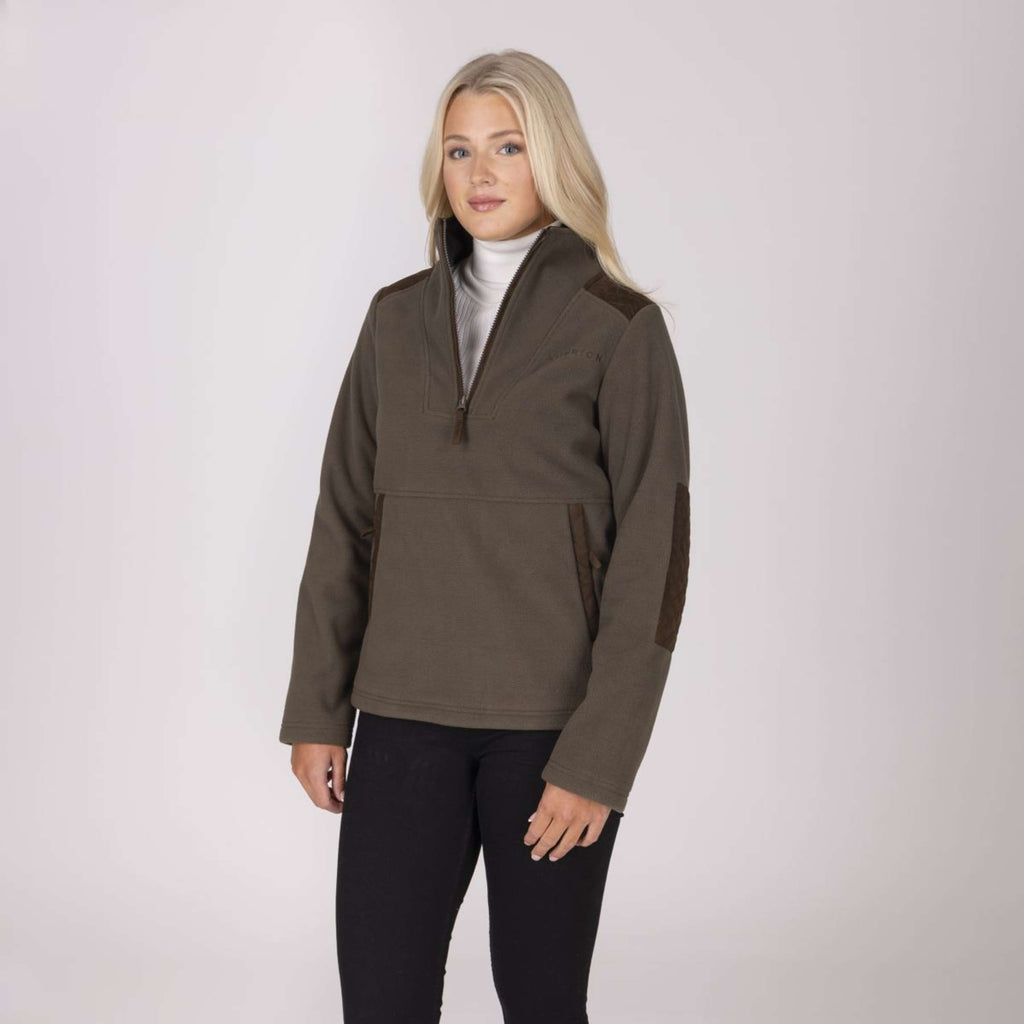 Aubrion by Shires Trui Heritage Fleece Donker Olijf