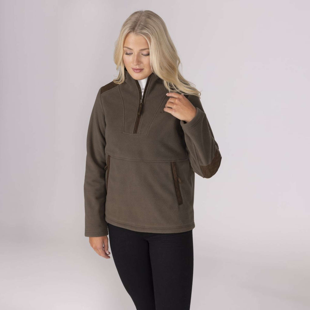 Aubrion by Shires Trui Heritage Fleece Donker Olijf