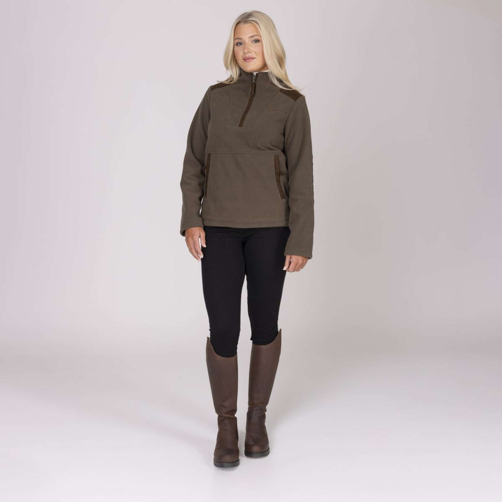Aubrion by Shires Trui Heritage Fleece Donker Olijf