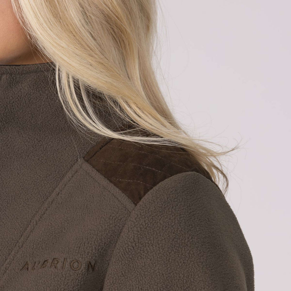 Aubrion by Shires Trui Heritage Fleece Donker Olijf