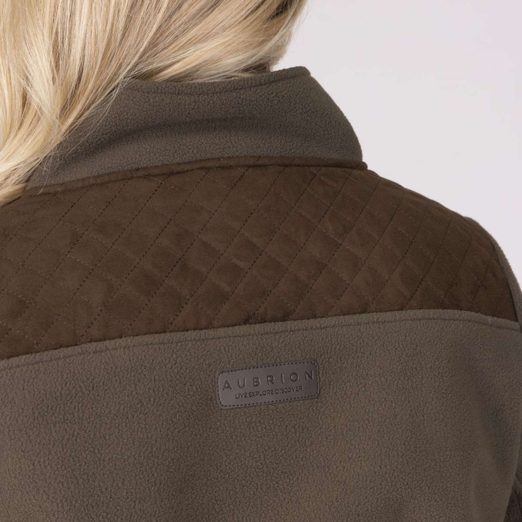 Aubrion by Shires Trui Heritage Fleece Donker Olijf