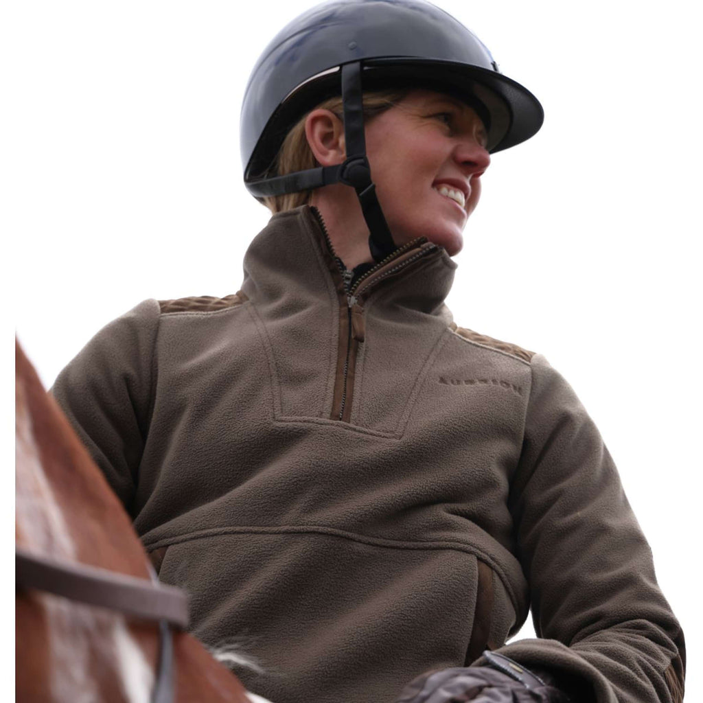 Aubrion by Shires Trui Heritage Fleece Donker Olijf
