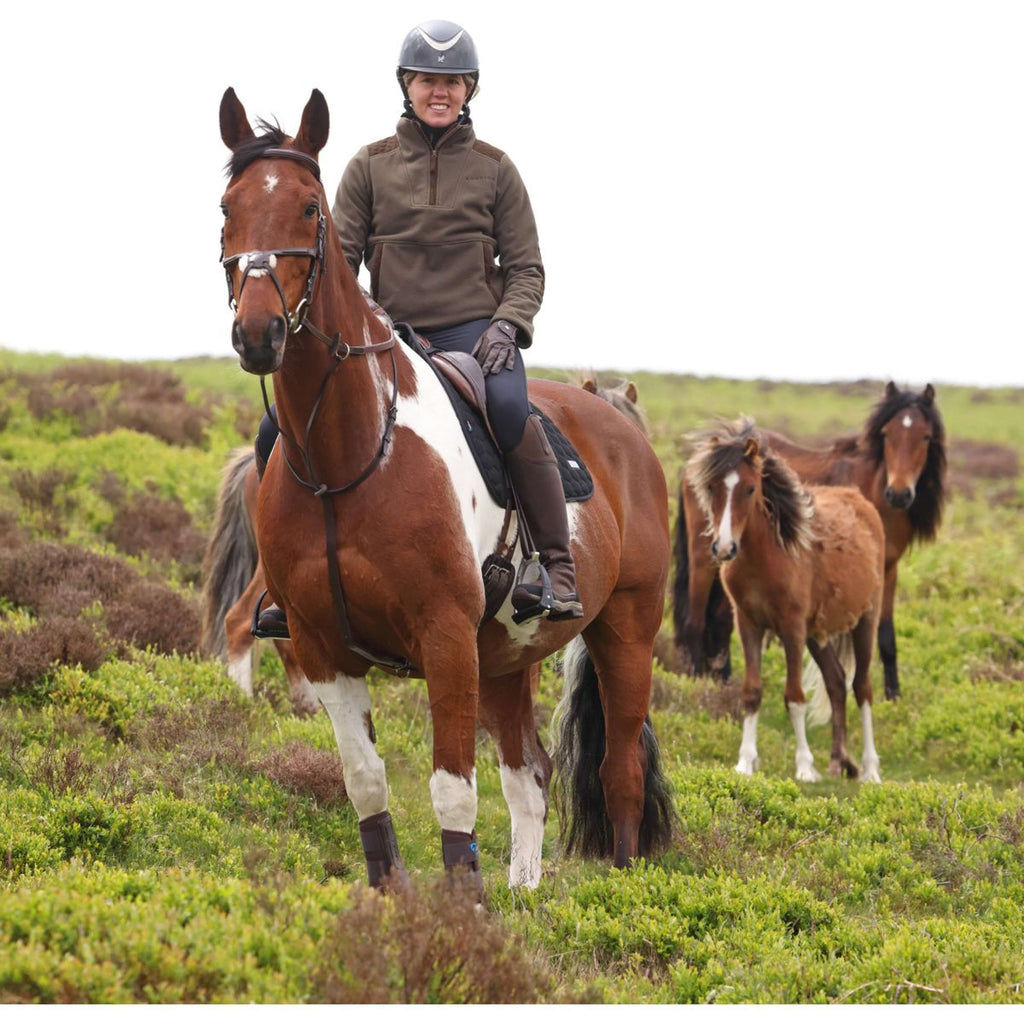 Aubrion by Shires Trui Heritage Fleece Donker Olijf
