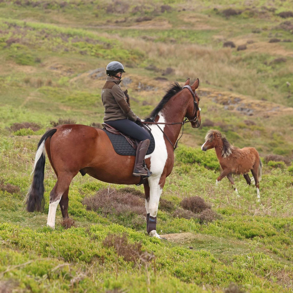 Aubrion by Shires Trui Heritage Fleece Donker Olijf