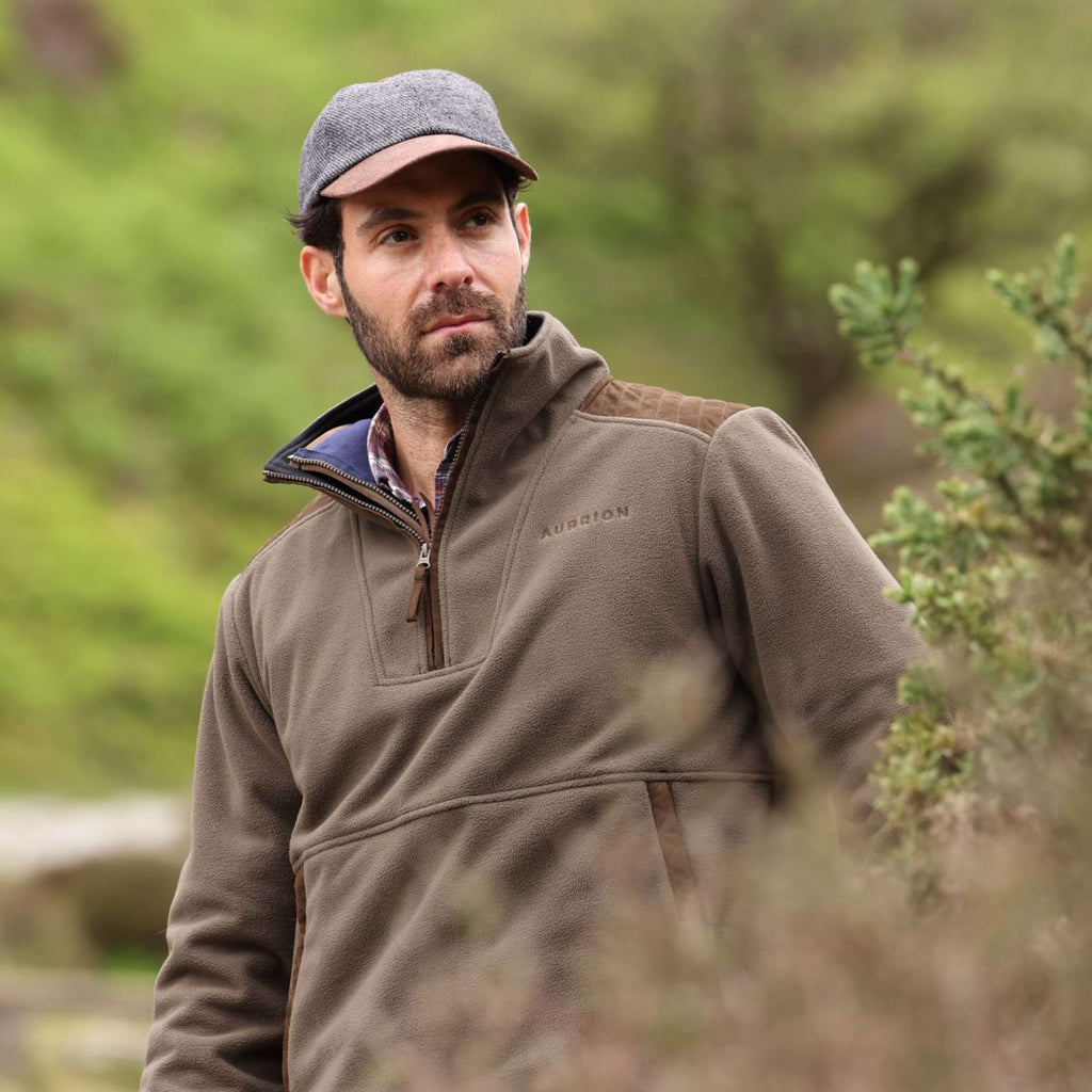 Aubrion by Shires Trui Heritage Fleece Donker Olijf