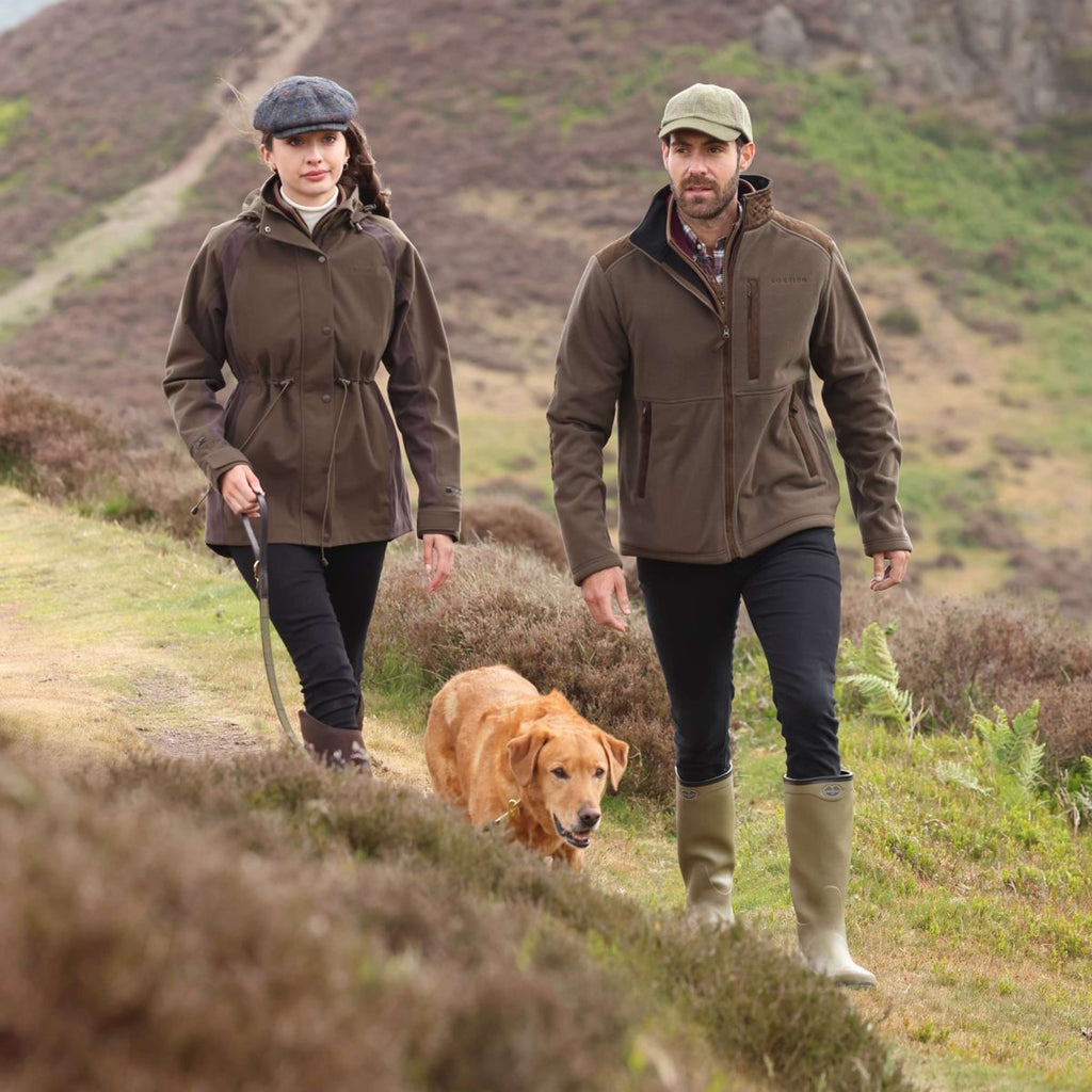 Aubrion by Shires Vest Heritage Fleece Donker Olijf