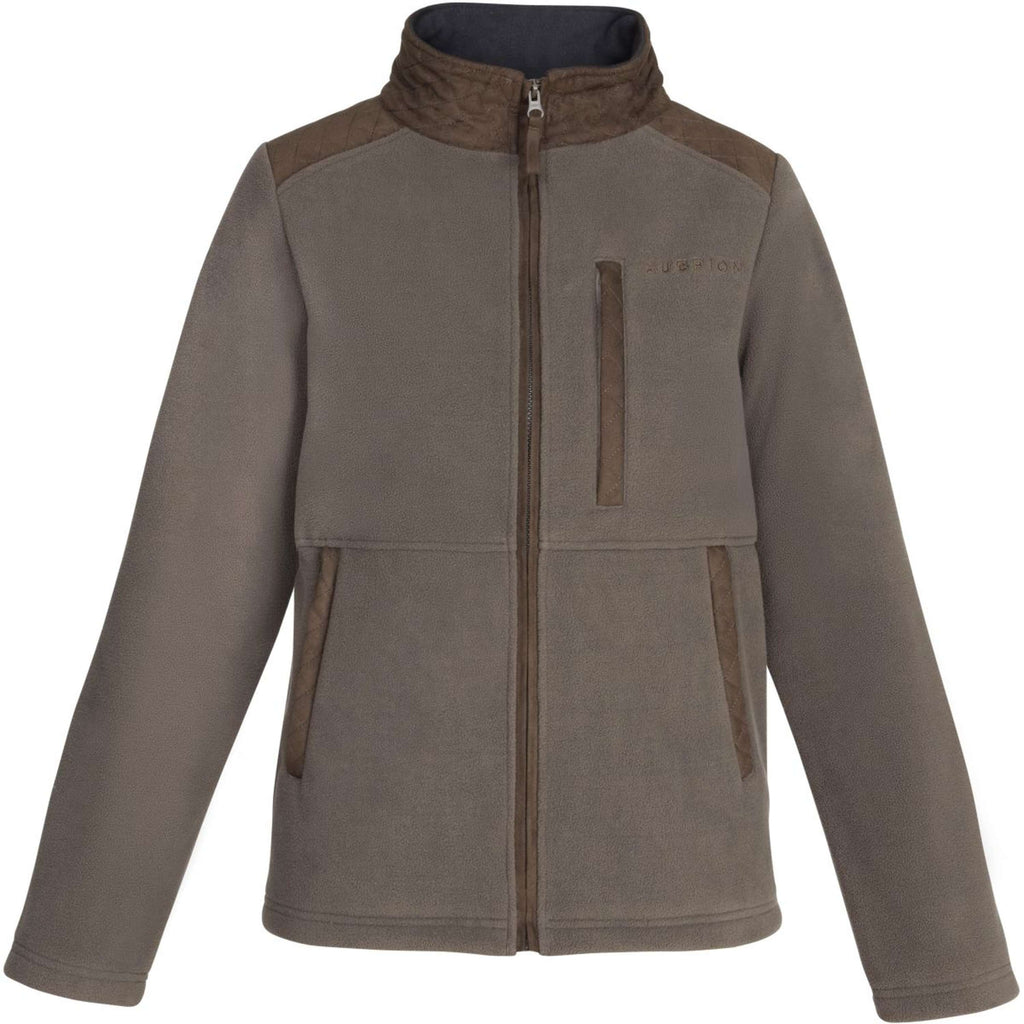 Aubrion by Shires Vest Heritage Fleece Donker Olijf