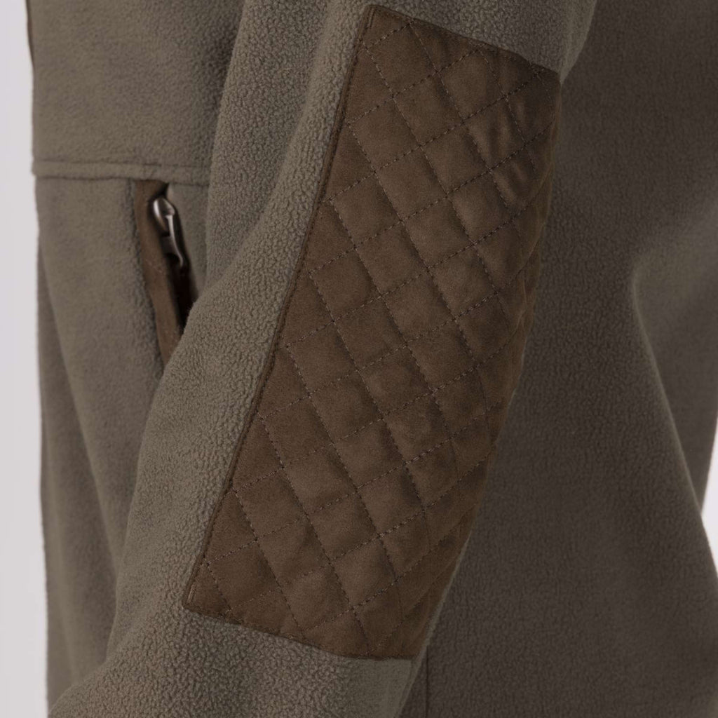 Aubrion by Shires Vest Heritage Fleece Donker Olijf