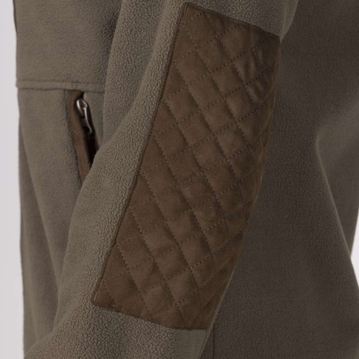 Aubrion by Shires Vest Heritage Fleece Donker Olijf