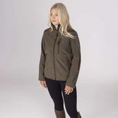 Aubrion by Shires Vest Heritage Fleece Donker Olijf