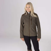 Aubrion by Shires Vest Heritage Fleece Donker Olijf