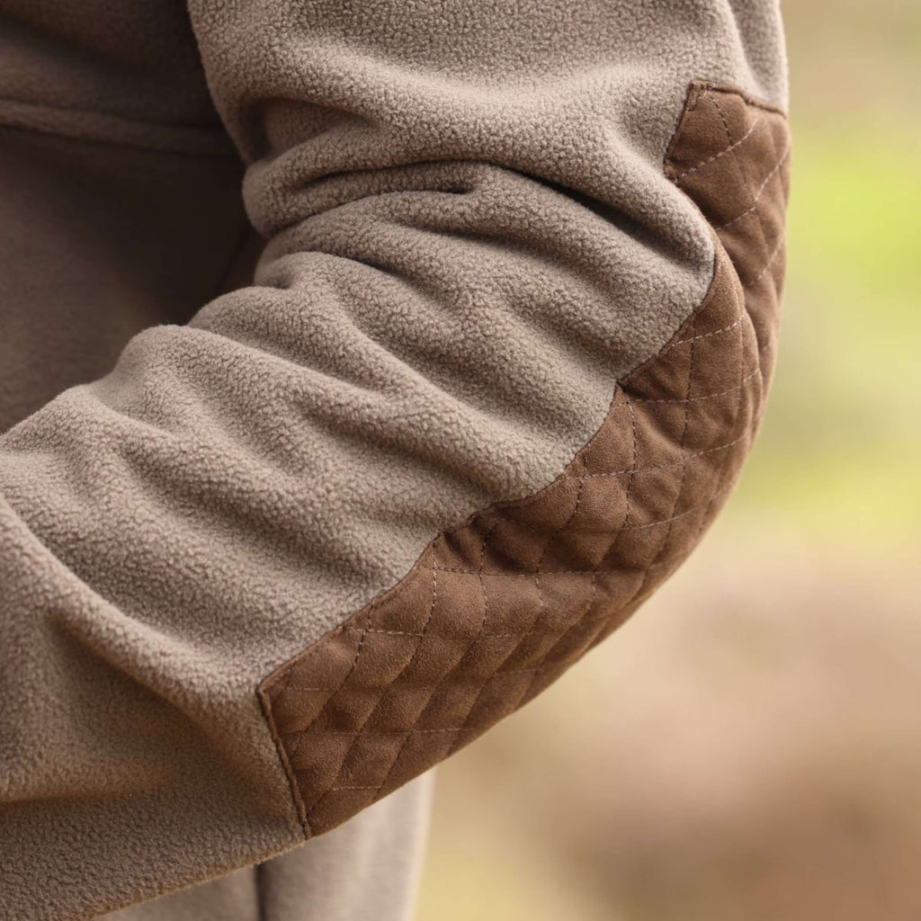 Aubrion by Shires Vest Heritage Fleece Donker Olijf