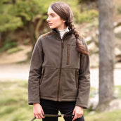 Aubrion by Shires Vest Heritage Fleece Donker Olijf