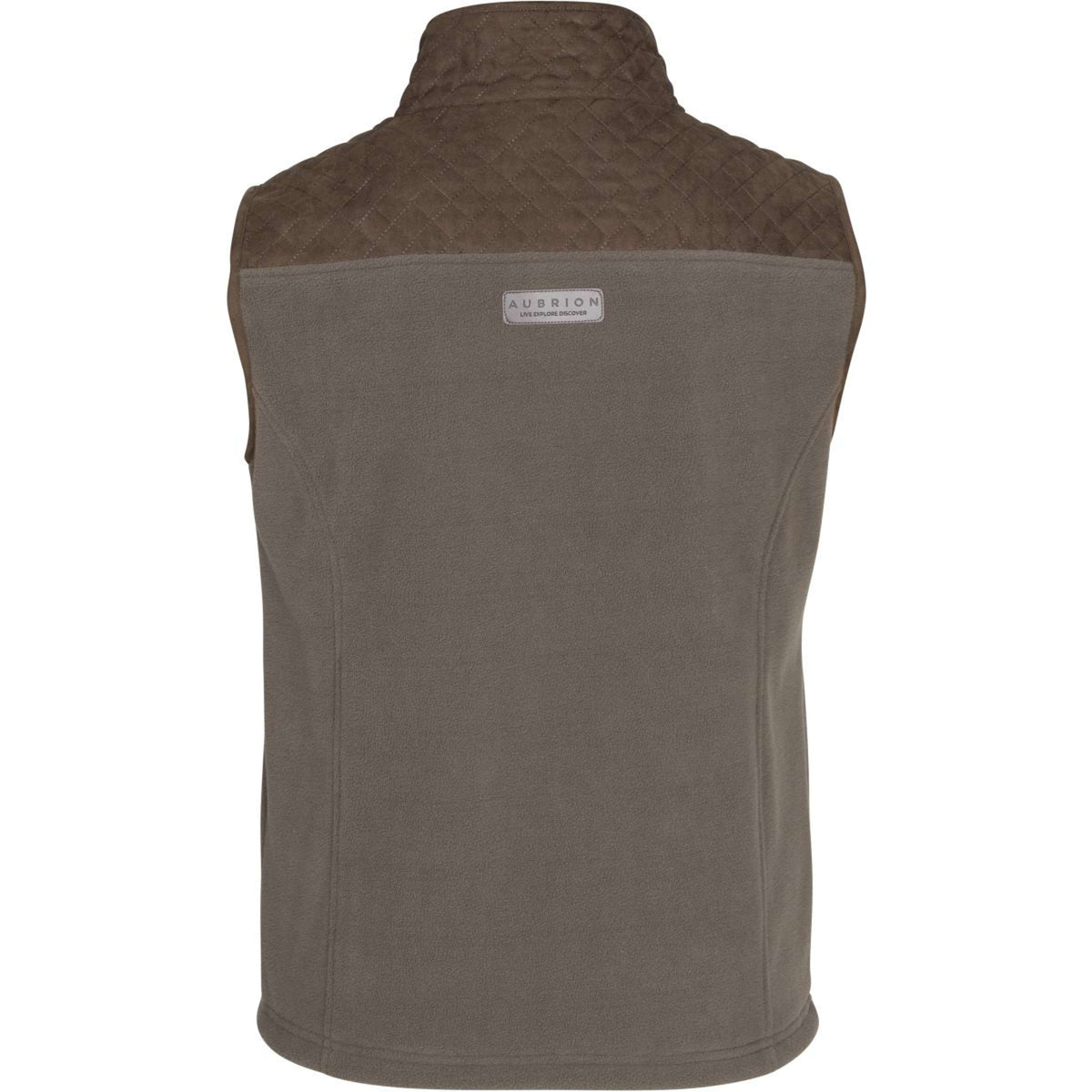 Aubrion by Shires Bodywarmer Heritage Fleece Donker Olijf