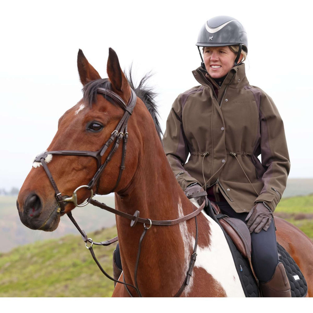 Aubrion by Shires Jas Heritage Donker Olijf