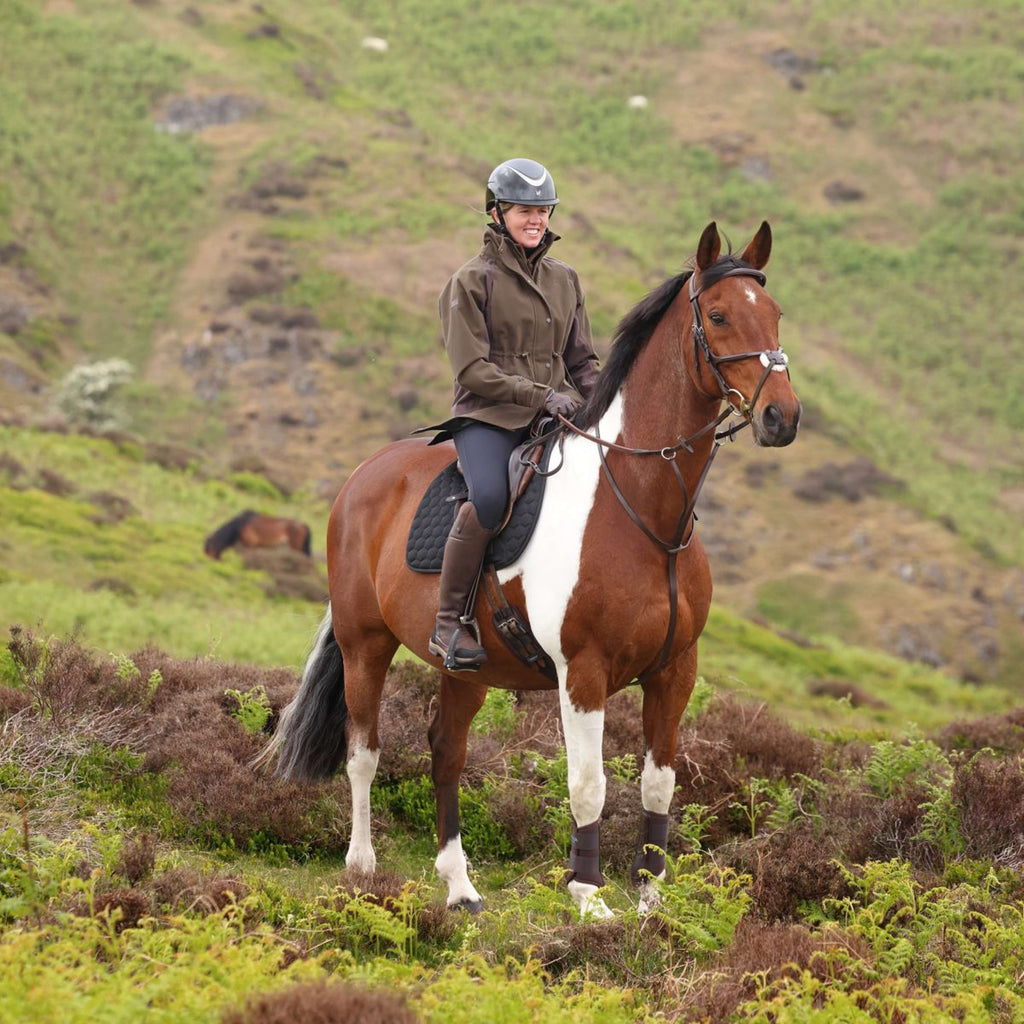 Aubrion by Shires Jas Heritage Donker Olijf
