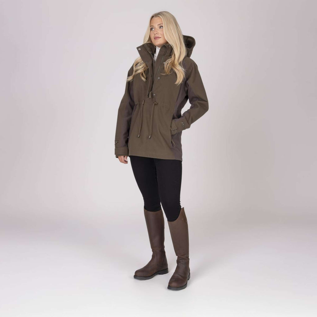 Aubrion by Shires Pullover Heritage Donker Olijf