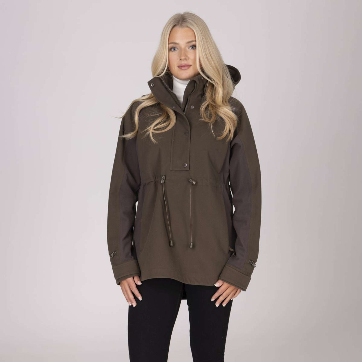 Aubrion by Shires Pullover Heritage Donker Olijf