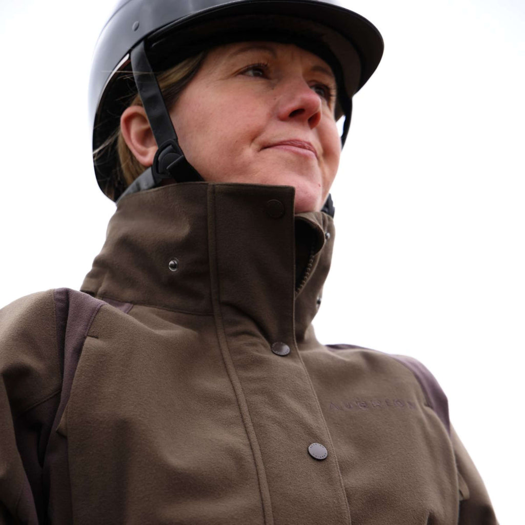 Aubrion by Shires Pullover Heritage Donker Olijf