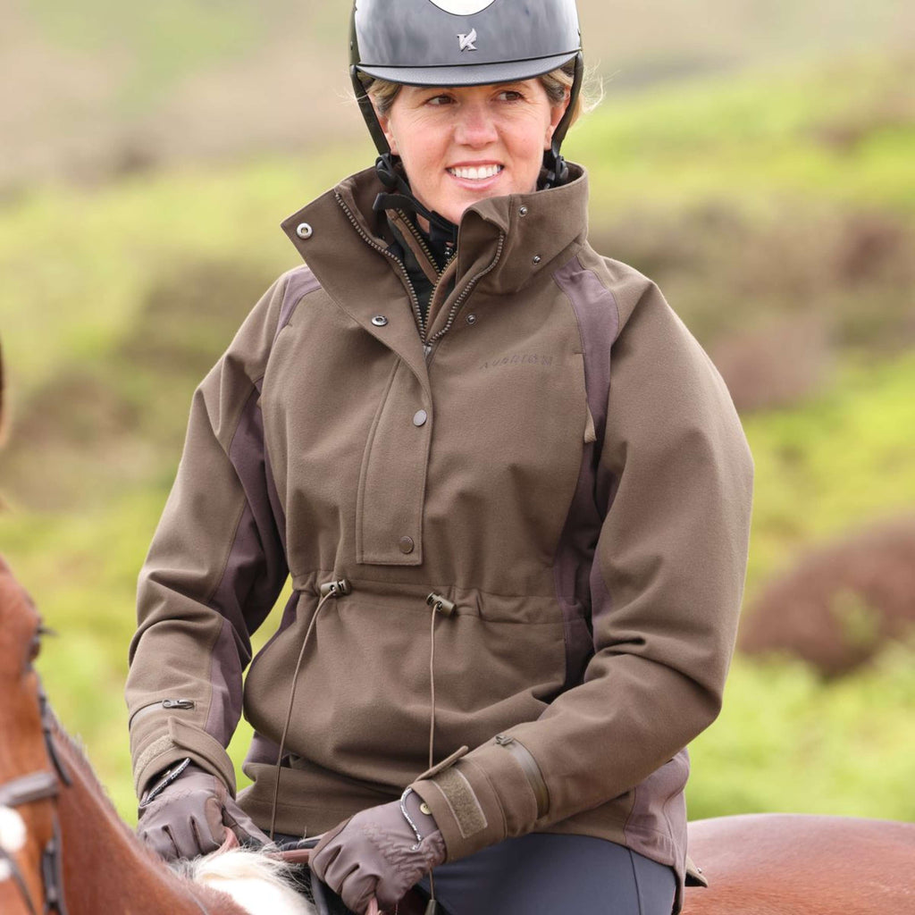 Aubrion by Shires Pullover Heritage Donker Olijf