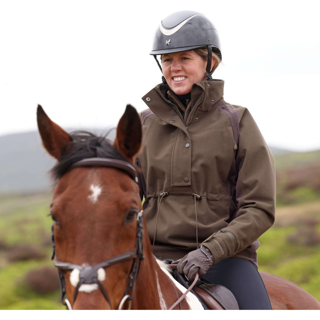 Aubrion by Shires Pullover Heritage Donker Olijf