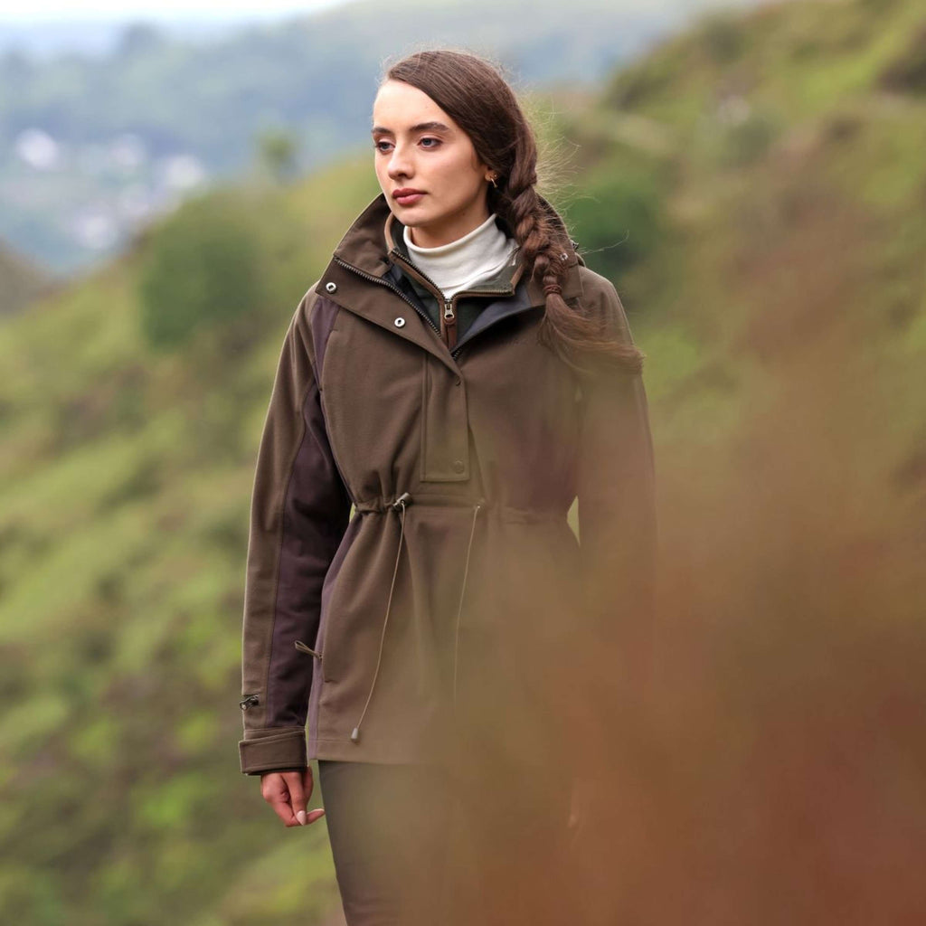Aubrion by Shires Pullover Heritage Donker Olijf