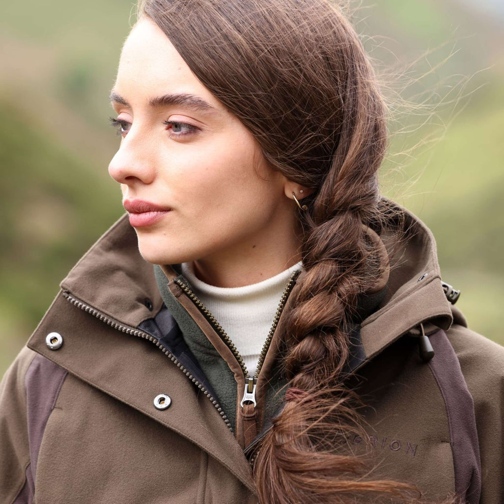 Aubrion by Shires Pullover Heritage Donker Olijf