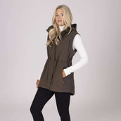 Aubrion by Shires Bodywarmer Heritage Donker Olijf
